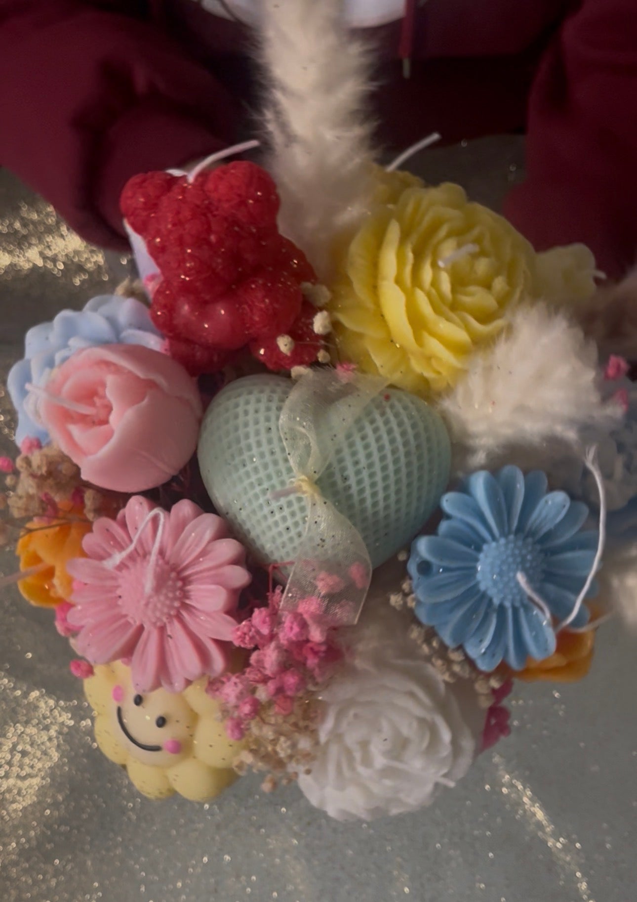 FLOWER CANDLE BOUQUET