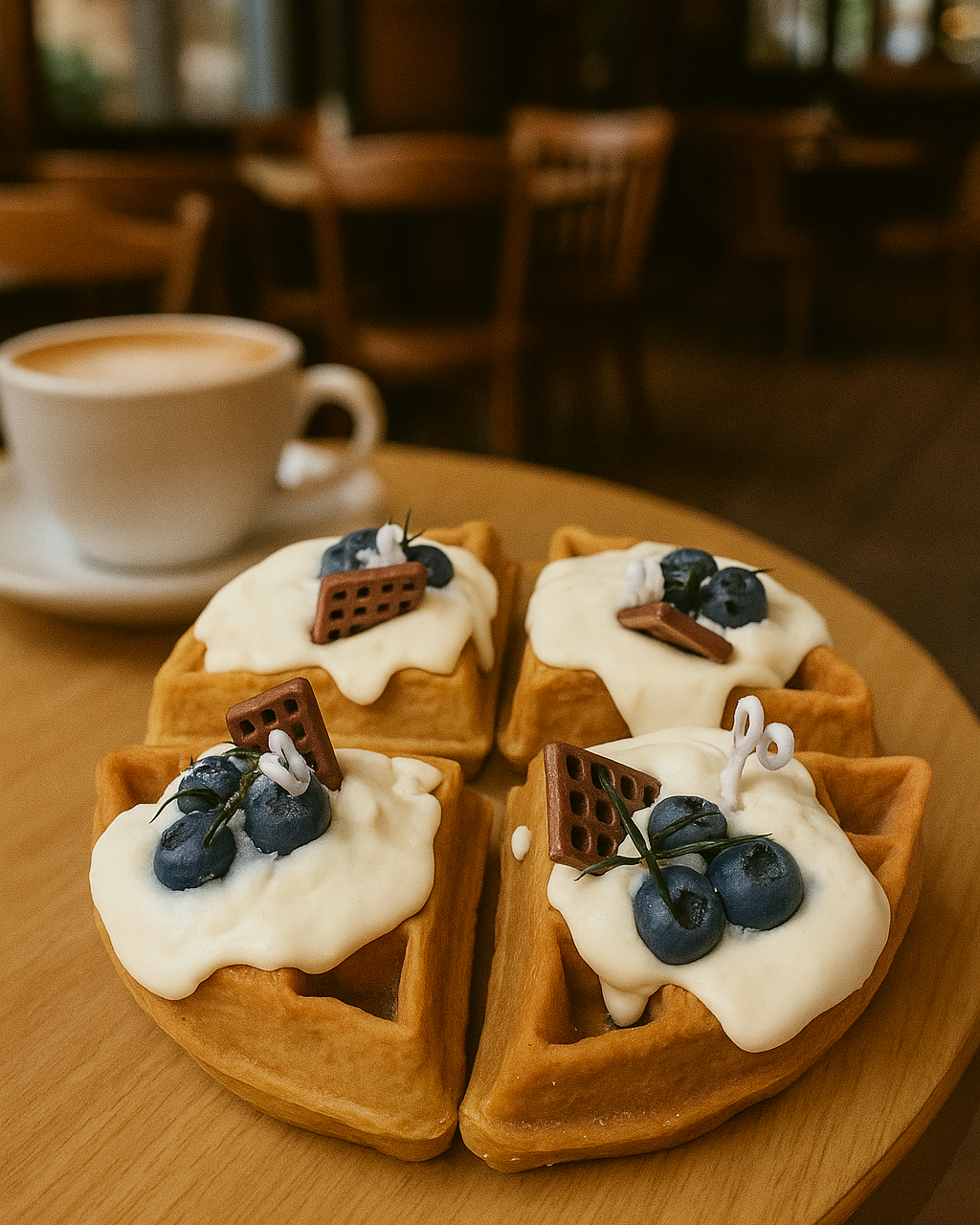 BLUEBERRY WAFFLE DELIGHT CANDLE