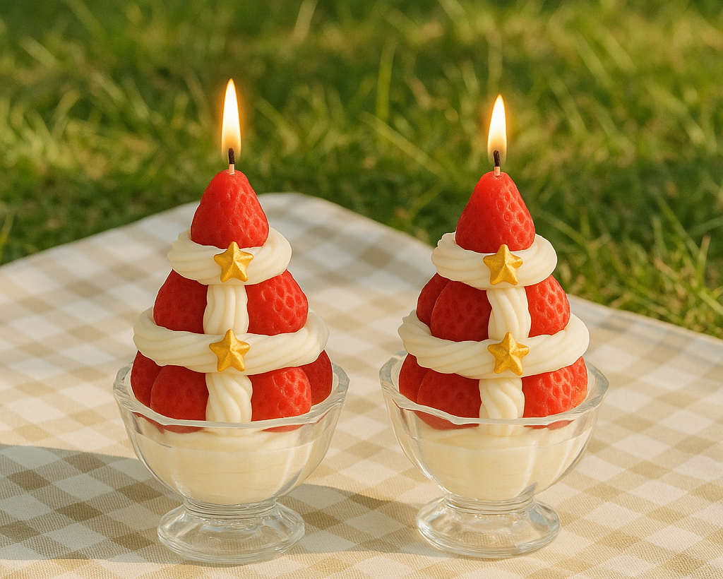 STRAWBERRY CREAM CANDLE