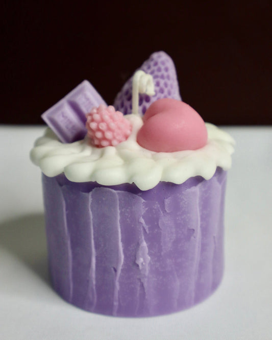 BIRTHDAY PURPLE CAKE