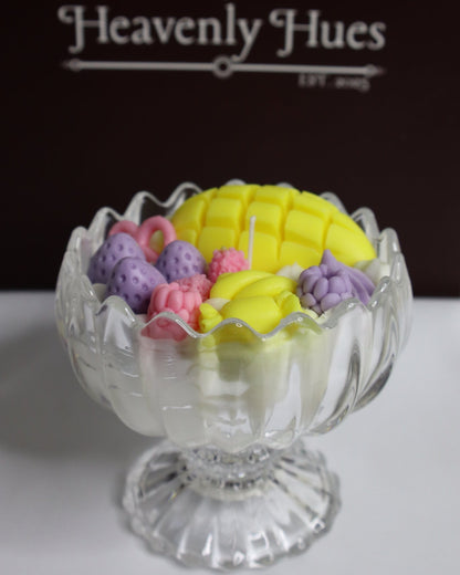 MANGO ICECREAM CUP CANDLE