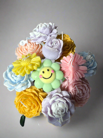 FLOWER CANDLE BOUQUET