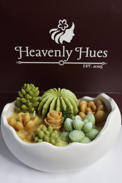 SUCCULENT GARDEN CANDLE