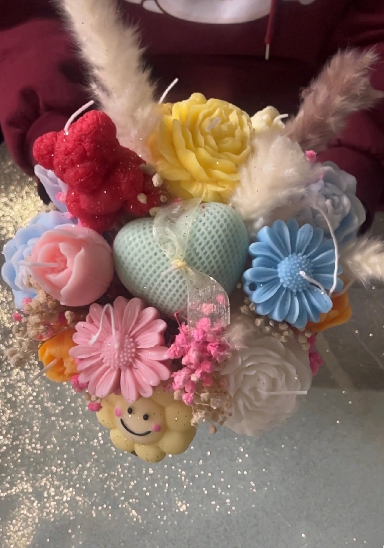FLOWER CANDLE BOUQUET