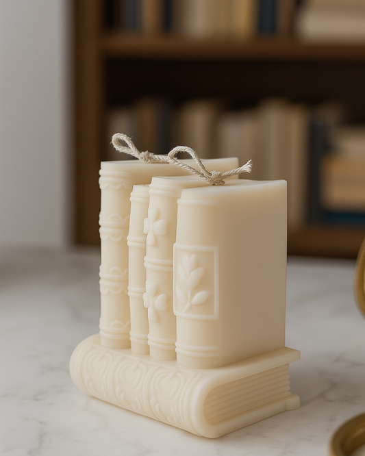 BOOKS CANDLE