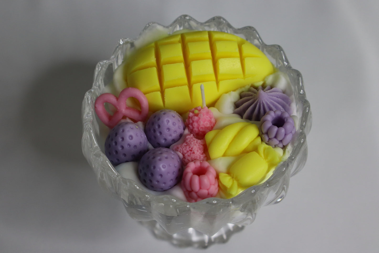 MANGO ICECREAM CUP CANDLE