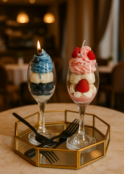 FRUIT CREAM CAKE CANDLE