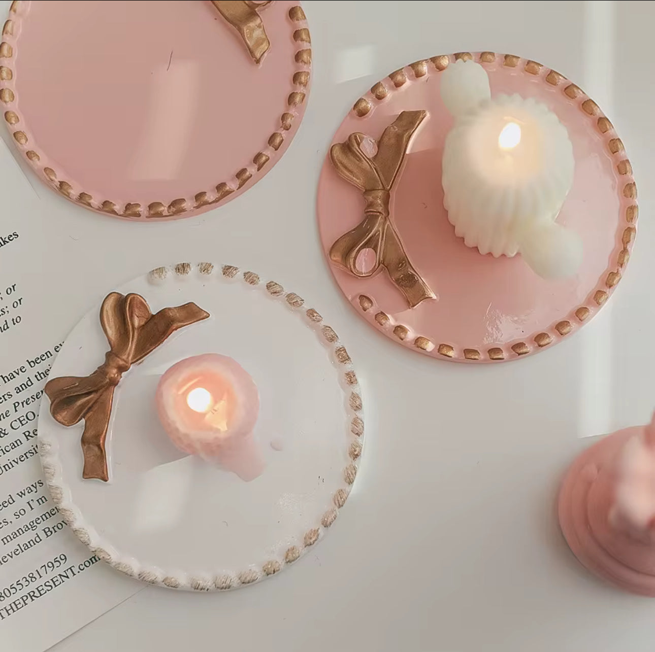 PLACE MATS FOR CANDLES