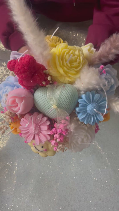 FLOWER CANDLE BOUQUET